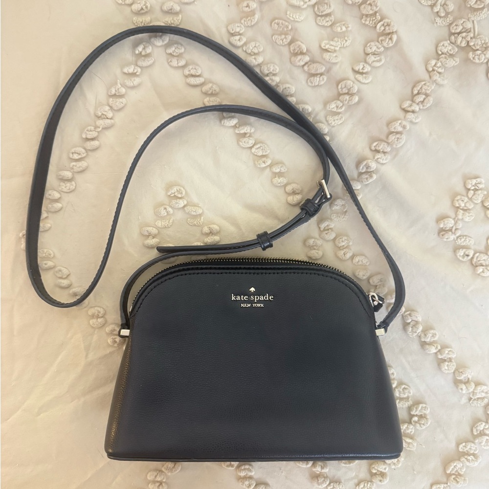 Kate Spade Black Leather Crossbody Bag